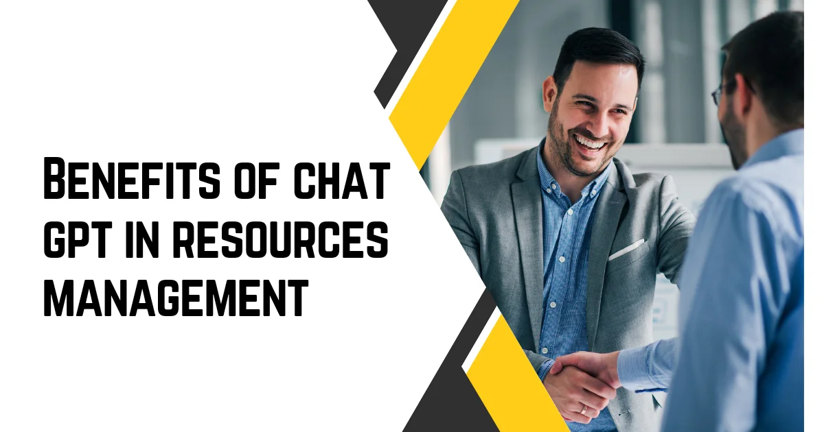 Benefits of chat Gpt in Resource management 